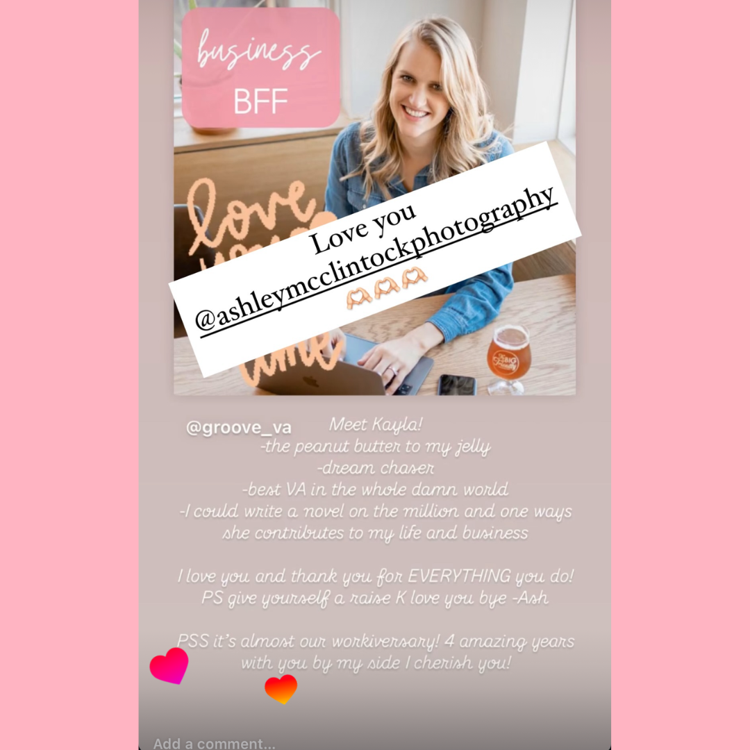 virtual assistant for photographer